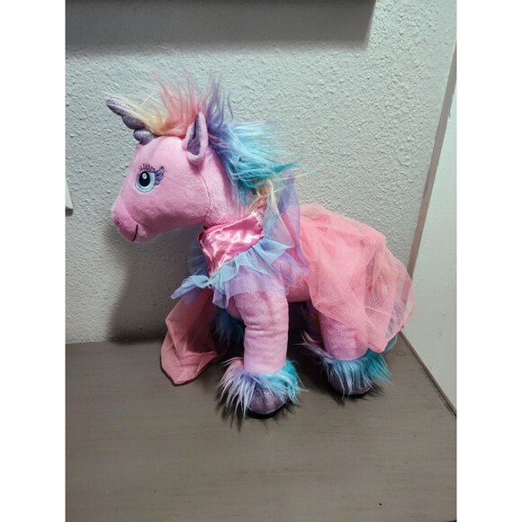 Build A Bear Purple Unicorn Beary Fairy Friends Stuffed Animal 19” Sparkle - Picture 2 of 9